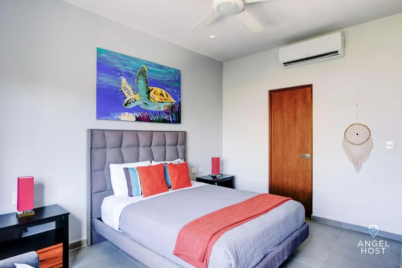 Condo Complex With An Alluring Pool & Tropical Vibes By Stella Rentals! Tulum Apartment